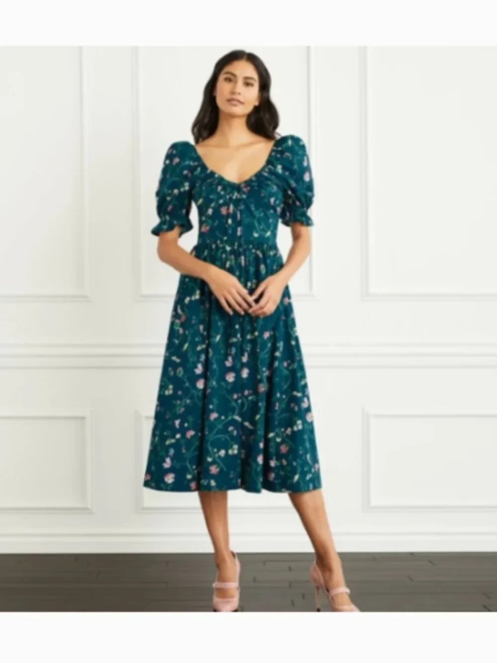 ophelia dress green Ophelia – Lapeyre